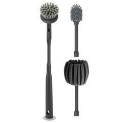 Kit de nettoyage Brush-Up, 3 pièces, gris