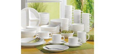 Arcoroc Plate, 252 mm, white