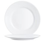 Arcoroc Plate, 252 mm, white