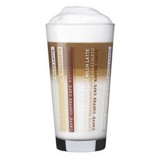 Glas voor latte macchiato LINES, 370 ml