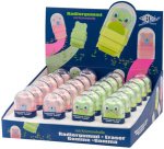 Gomme en plastique Clean Animal, présentoir de 24