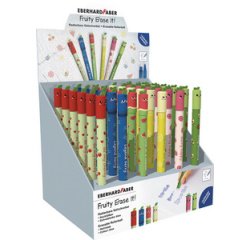 Stylo gel Fruity Erase it!, présentoir de 36