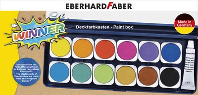 Boîte de peinture WINNER, 12 couleurs