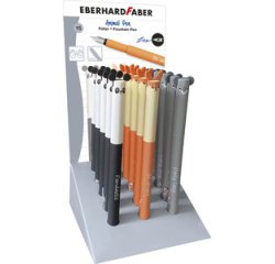 Stylo-plume Animal Pen, présentoir de 15