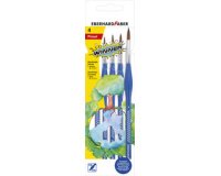 WINNER Synthetic Brush Set, 4 pieces