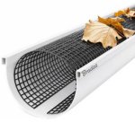 Black gutter guard