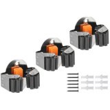 Brush/tool holder, 1 slot, set of 3