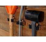 Brush/tool holder, 1 slot, set of 3