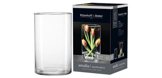 Vase AMALIA, transparent