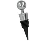 Bouchon de bouteille, argent/noir