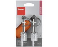 Bec verseur, inox, set de 2