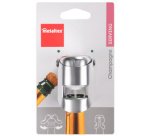 Bouchon à champagne, chromé, argent
