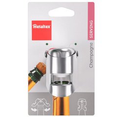 Bouchon à champagne, chromé, argent