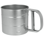 Tamis à farine, diamètre: 90 mm, métal