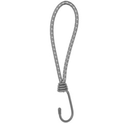 Tendeur BUNGEE CORD HOOK, 200 mm, set de 25