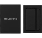 MOLESKINE Mini-carnet porte-clé, couverture rigide, noir