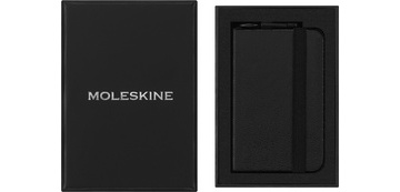MOLESKINE Mini-carnet porte-clé, couverture rigide, noir