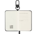 MOLESKINE Mini-carnet porte-clé, couverture rigide, noir