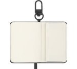 MOLESKINE Mini-carnet porte-clé, couverture rigide, noir