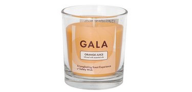 Bougie parfumée dans un verre, 'Orange Juice', 115 g