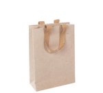Geschenktasche 'Natural Red Coco', groß, beige/rot