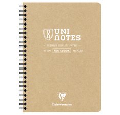 Carnet à spirale UNI NOTES, A5, quadrillé