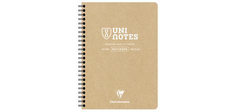Carnet à spirale UNI NOTES, A5, quadrillé