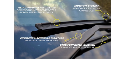 Multi Fit MF6545 Car Wiper Kit