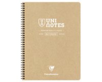 Cahier à spirale UNI NOTES, A4, quadrillé