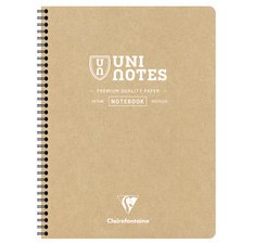 UNI NOTES spiral notebook, A4+, squared