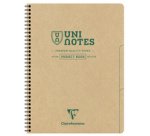 UNI NOTES spiral notebook, A4+, squared