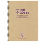 UNI NOTES spiral notebook, A4+, squared
