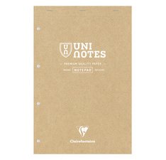 UNI NOTES notepad, A4+, checkered