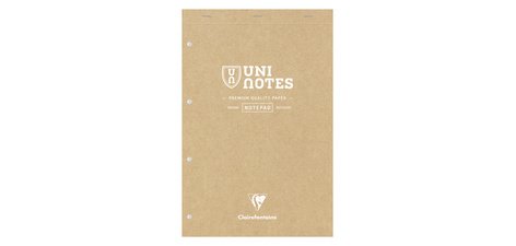 UNI NOTES-notitieblok, A4+, geruit