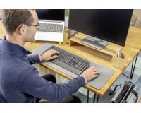 Roll-up desk pad, 800 x 300 mm
