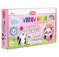 ViVA DECOR Kit Window Color 'Cute & Sweet'