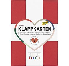 Carte pliante CLASSIC, 105 x 148 mm, assorti