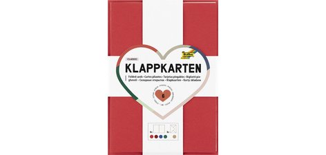 Carte pliante CLASSIC, 105 x 148 mm, assorti