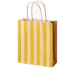 Sac en papier 'STRIPES GLOW UP', taille: S