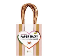 Papiertüte 'STRIPES AMORE', Größe: S