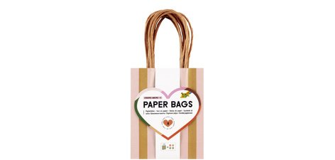 Paper bag 'STRIPES AMORE', size: M