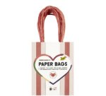 Papierbeutel 'STRIPES CLASSIC', Größe: S
