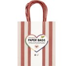 Papierbeutel 'STRIPES CLASSIC', Größe: S