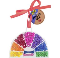 Mélange de perles PASTEL, 170 pièces