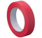 Ruban de masquage Strong, 25 mm x 50 m, rouge