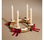 Lot d'anneaux en polystyrène, taille assortie, blanc