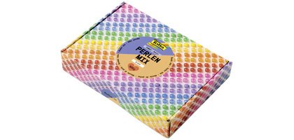 Mélange de perles en plastique BASIC, Jumbobox, 500 g