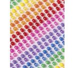 Mélange de perles en plastique BASIC, Jumbobox, 500 g