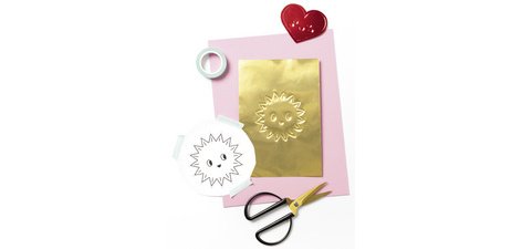 Metal for embossing, 185 x 290 mm, 30 sheets, assorted