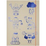 Carton à dessins 'Hungry Robots', carton, A3